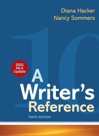 Cover image: A Writer's Reference with 2021 MLA Update 10th edition 9781319454487