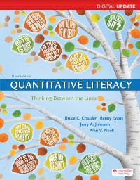 Cover image: Quantitative Literacy, Digital Update 3rd edition 9781319244460