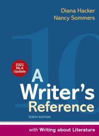 Cover image: A Writer's Reference with Writing about Literature, with 2021 MLA Update 10th edition 9781319455132
