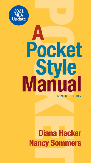 Cover image: A Pocket Style Manual with 2021 MLA Update 9th edition 9781319455569