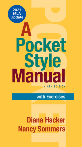 Cover image: A Pocket Style Manual with Exercises, with 2021 MLA Update 9th edition 9781319503277