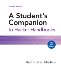 Cover image: A Student's Companion to Hacker Handbooks with 2021 MLA Update 2nd edition 9781319455651