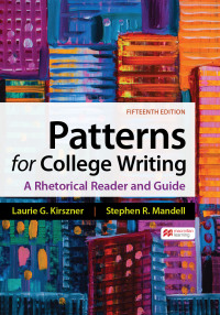Cover image: Patterns for College Writing with 2021 MLA Update 15th edition 9781319456931