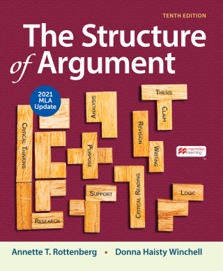 Cover image: The Structure of Argument with 2021 MLA Update 10th edition 9781319462925