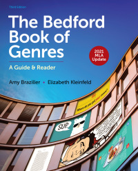 Cover image: The Bedford Book of Genres with 2021 MLA Update 3rd edition 9781319463212