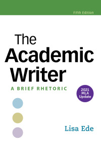 Cover image: The Academic Writer with 2021 MLA Update 5th edition 9781319463243