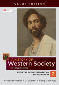 Cover image: A History of Western Society, Value Edition, Volume 2 14th edition 9781319343101