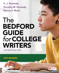 Cover image: The Bedford Guide for College Writers with Reader 13th edition 9781319346133