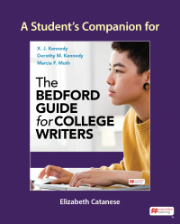 Cover image: A Student's Companion for The Bedford Guide for College Writers 13th edition 9781319485504