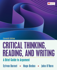 Cover image: Critical Thinking, Reading, and Writing 11th edition 9781319332051