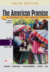 Cover image: The American Promise, Value Edition, Volume 2 9th edition 9781319343354