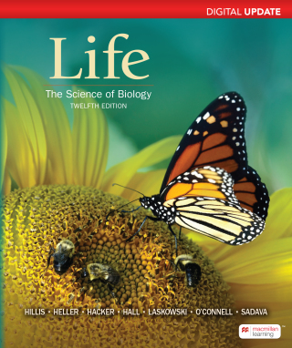 Cover image: Life: The Science of Biology Digital Update (International Edition) 12th edition 9781319498535