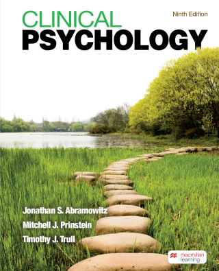 Cover image: Clinical Psychology (International Edition) 9th edition 9781319506698