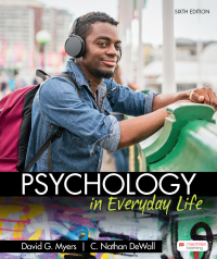 صورة الغلاف: Psychology in Everyday Life (International Edition) 6th edition 9781319498665