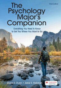 Cover image: The Psychology Major's Companion 3rd edition 9781319334765
