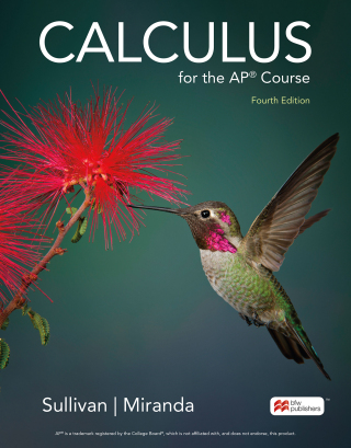 Cover image: Calculus for the AP® Course 4th edition 9781319453428