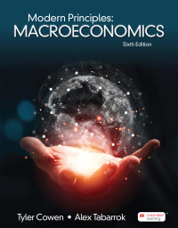 Cover image: Modern Principles of Macroeconomics (International Edition) 6th edition 9781319544355