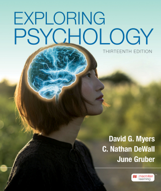 Cover image: Exploring Psychology 13th edition 9781319472764