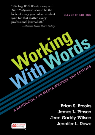 Cover image: Working With Words 11th edition 9781319450564