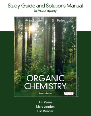 Cover image: Organic Chemistry Study Guide and Solutions Manual 7th edition 9781319363772