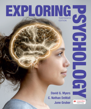 Cover image: Exploring Psychology (International Edition) 13th edition 9781319589929