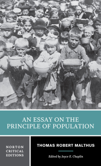 Cover image: An Essay on the Principle of Population (First Edition)  (Norton Critical Editions) 1st edition 9781324000556