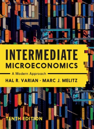 Cover image: Intermediate Microeconomics: A Modern Approach Courseware 10th edition 9781324034292