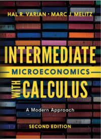 Cover image: Intermediate Microeconomics with Calculus: A Modern Approach 2nd edition 9781324034414