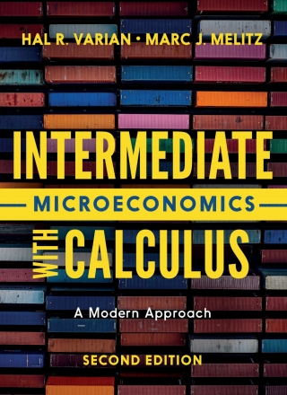 Cover image: Intermediate Microeconomics with Calculus Courseware 2nd edition 9781324034414