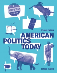 Cover image: American Politics Today, Core 8th edition 9781324040101