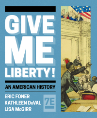 Cover image: Give Me Liberty! (Full Edition)  (Combined Volume) 7th edition 9781324040798