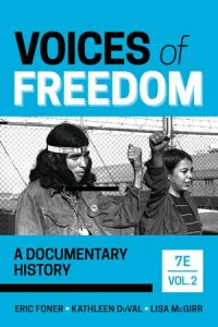 Cover image: Voices of Freedom: A Documentary History (Volume 2) 7th edition 9781324042242