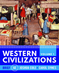 Cover image: Western Civilizations (Brief Edition) (Volume 1) 6th edition 9781324042907