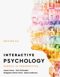 Cover image: Interactive Psychology: People in Perspective 2.0 2nd edition 9781324045014
