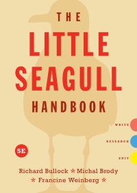 Titelbild: The Little Seagull Handbook Courseware (Ebook, InQuizitive for Writers, Videos, and Plagiarism Tutorial) 5th edition 9781324060000