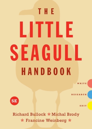 Cover image: The Little Seagull Handbook Courseware 5th edition 9781324060000