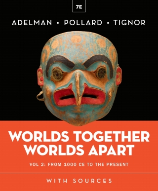 Cover image: Worlds Together, Worlds Apart (Volume 2) Courseware 7th edition 9781324064008