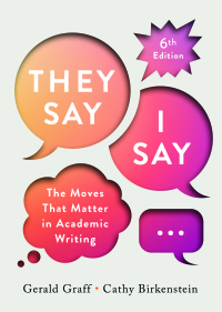 Cover image: "They Say / I Say" 6th edition 9781324070030