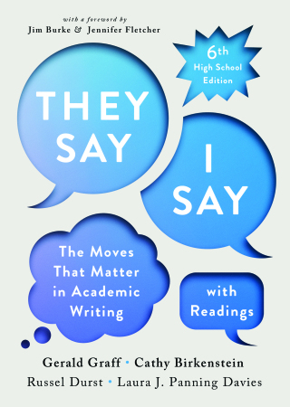 Imagen de portada: "They Say / I Say" with Readings (High School Edition) 6th edition 9781324070344