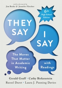 Imagen de portada: They Say / I Say with Readings (High School Edition) Courseware (Norton Illumine Ebook, The Little Seagull Handbook Ebook, InQuizitive for Writers, Videos, They Say/I Say Blog, and Tutorials) 6th edition 9781324070344