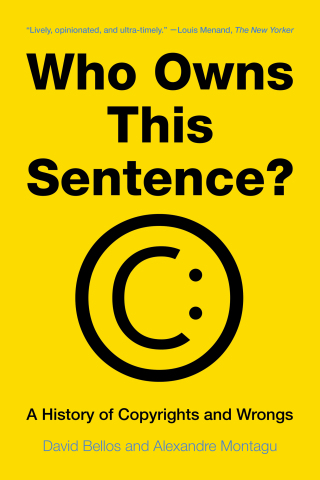 Imagen de portada: Who Owns This Sentence?: A History of Copyrights and Wrongs 9781324073710