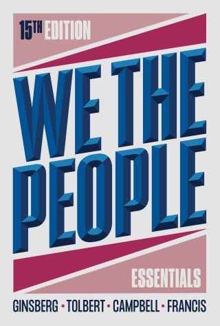 Cover image: We the People (Essentials Edition) 15th edition 9781324085454