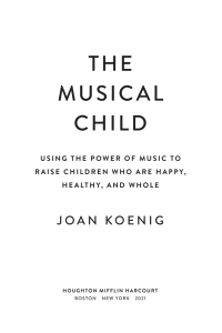 Omslagafbeelding: The Musical Child 9780358699330