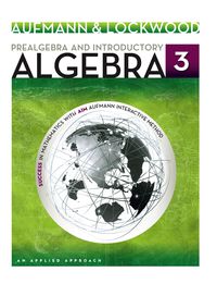 Cover image: Prealgebra and Introductory Algebra 3rd edition 9781133365426