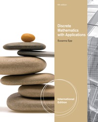 Cover image: Discrete Mathematics with Applications, International Edition 4th edition 9781337003490