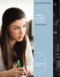 Cover image: 3I-EBK: ISE HTML5 CSS COMPLETE 7th edition 9781337004572
