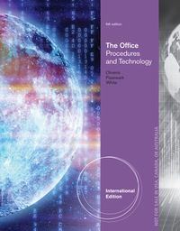 Cover image: 3I-EBK: ISE THE OFFICE:PROCEDURES & TECHNOLOGY 6th edition 9781337004749