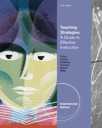 Cover image: Teaching Strategies: A Guide to Effective Instruction, International Edition 10th edition 9781337005098