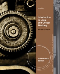 Cover image: Introduction to Logic and Critical Thinking, International Edition 6th edition 9781337005692