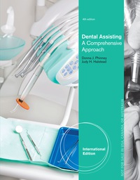 Cover image: Dental Assisting: A Comprehensive Approach, International Edition 4th edition 9781285367569